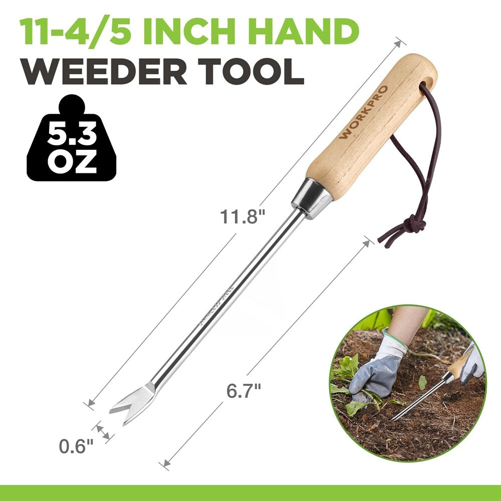 WORKPRO 11-1/2" Dandelion Weeder Tool by WORKPRO