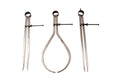 Inside / Outside Diameter Calipers / Dividers with Bow Spring