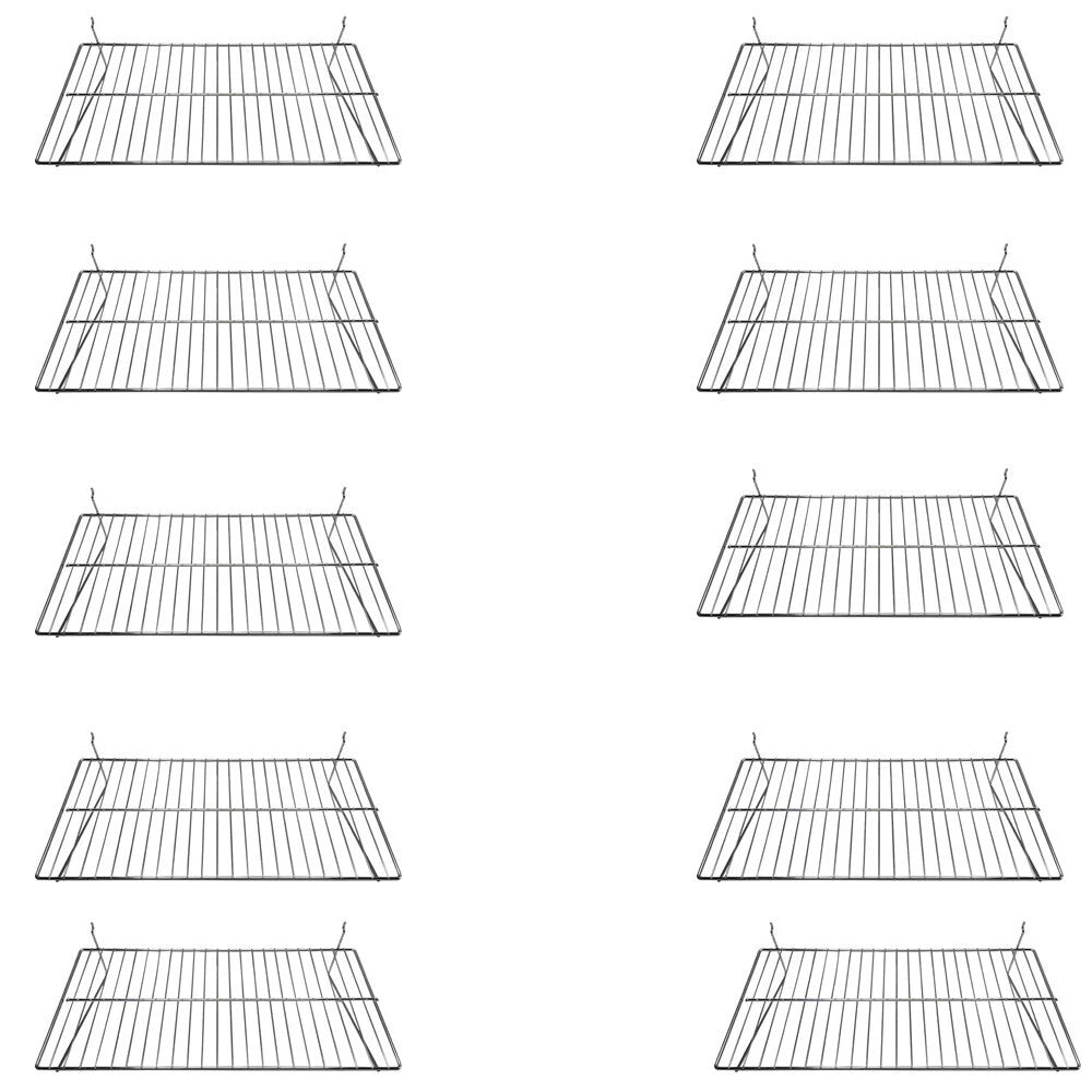 24 X 12 Inch Pegboard Wire Flat Grid Shelf Retail Display Fixture