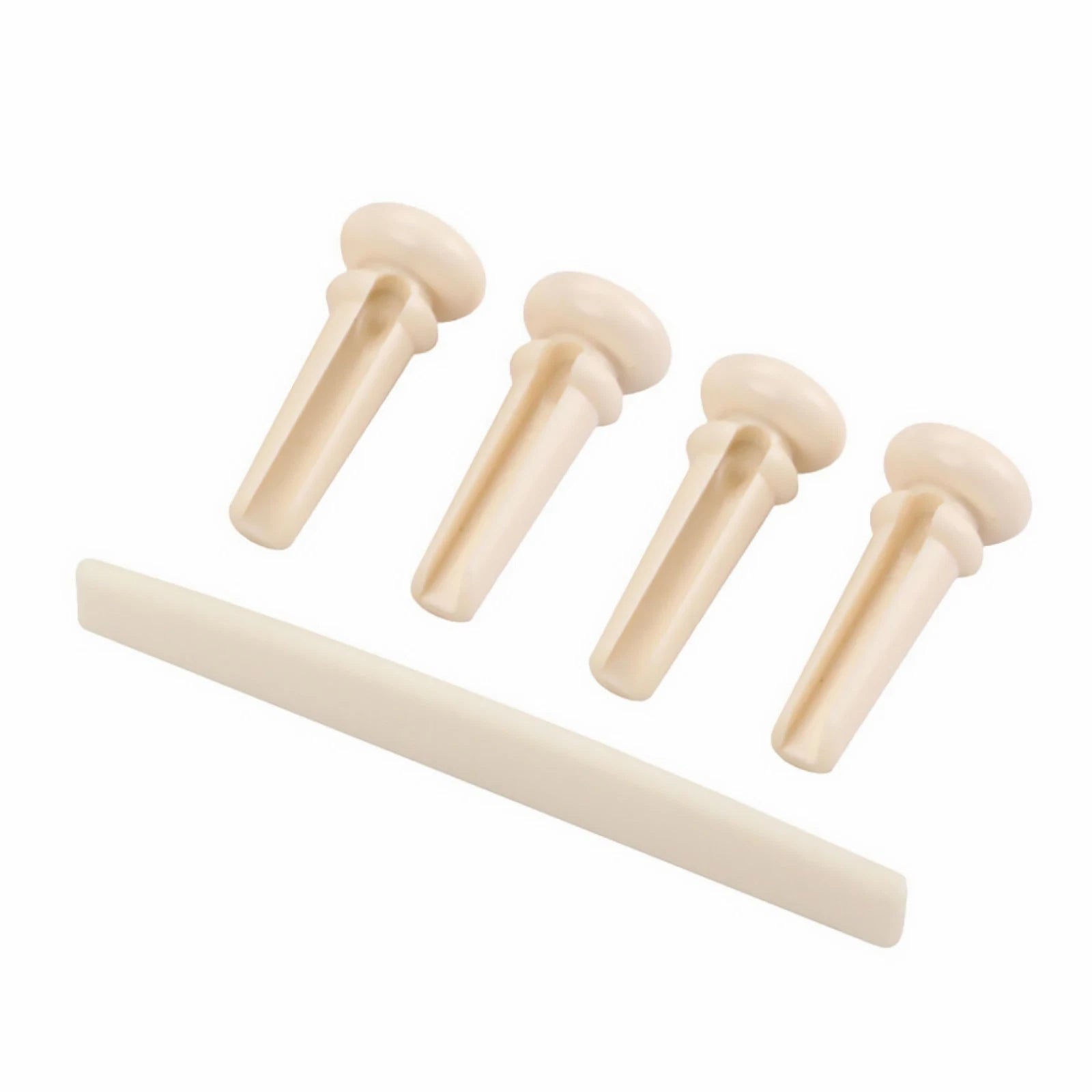 Acoustic Bass Guitar Bridge Pins +1 Saddle For Acoustic Bass Guitar
