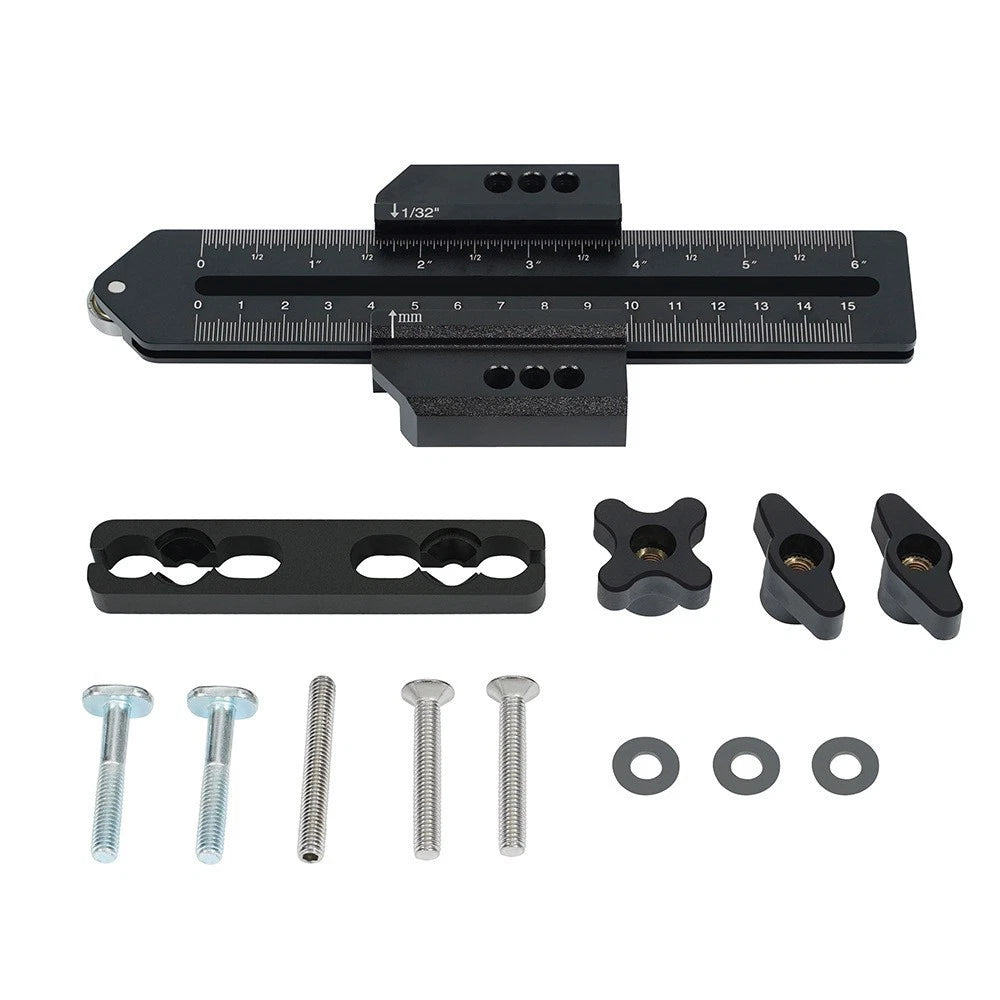Thin Rip Table Saw Jig - 1 Pulleys Thin Rip Jig for Making Repetitive Guide Fit