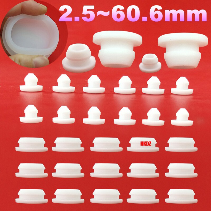 Silicone Rubber Hole Plug 2.5~60.6mm