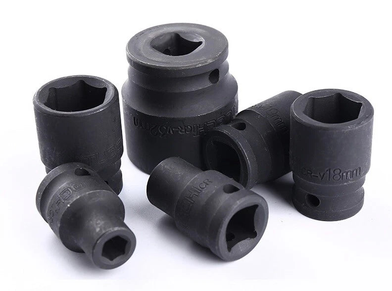 1/2" Dr. Cr-Mo 6PT Impact Regular Socket Individual:8,9<wbr/>,10,..33,34,35<wbr/>,36,38,41mm