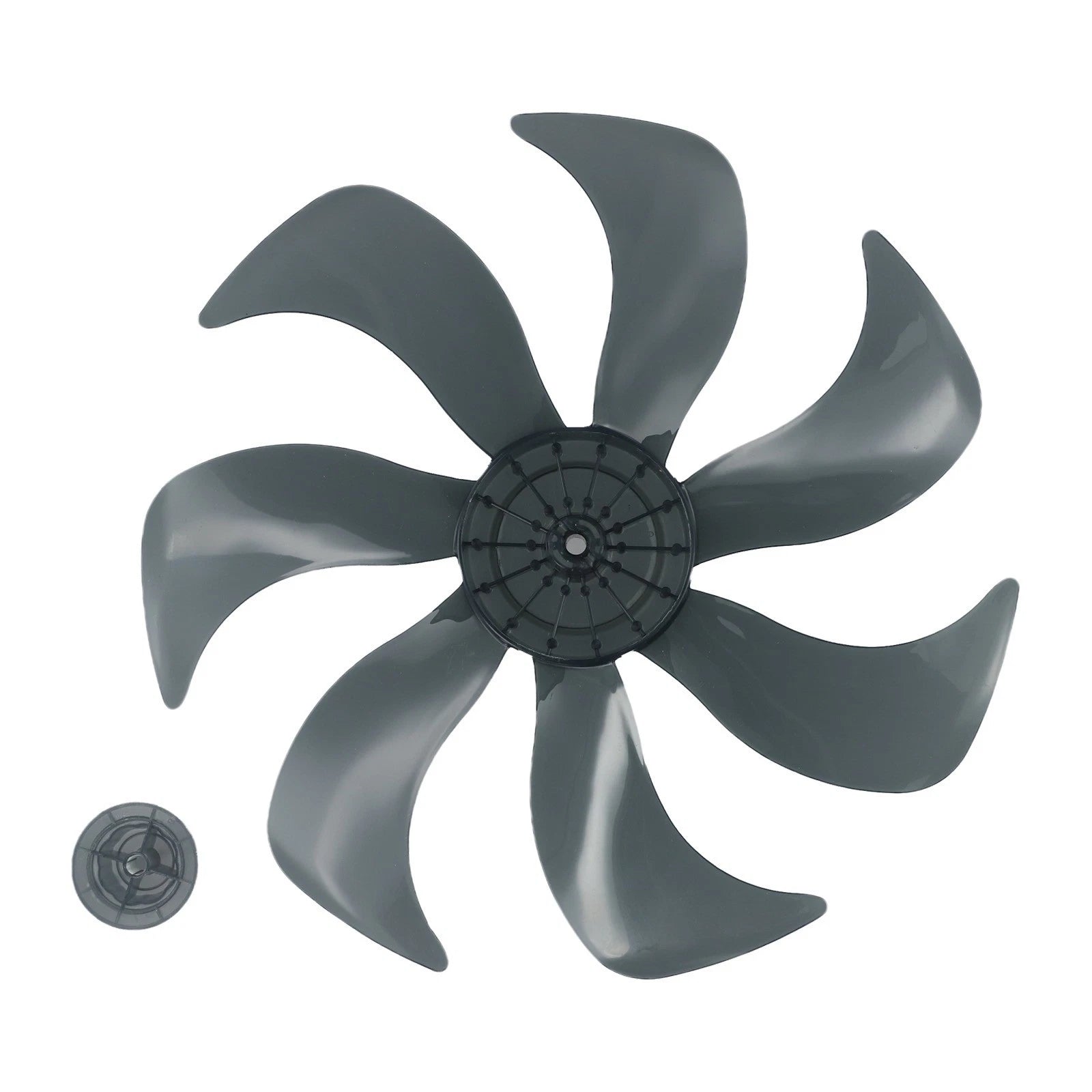Practical Silent Fan Blade Replacement Plastic Propeller With Nut