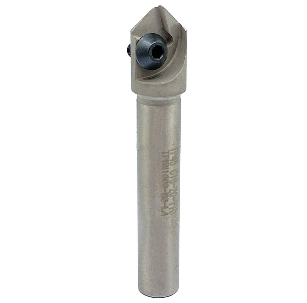 20mm Shank 45 Degree Chamfter Turng Tool Holder Fit Tpmn160308 Usa