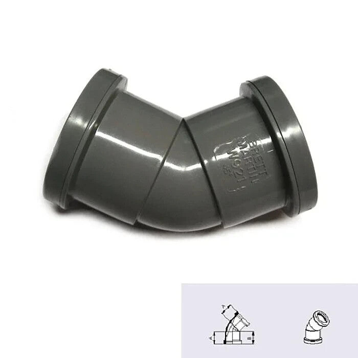Brett Martin 32mm Push Fit Waste Bend 135°