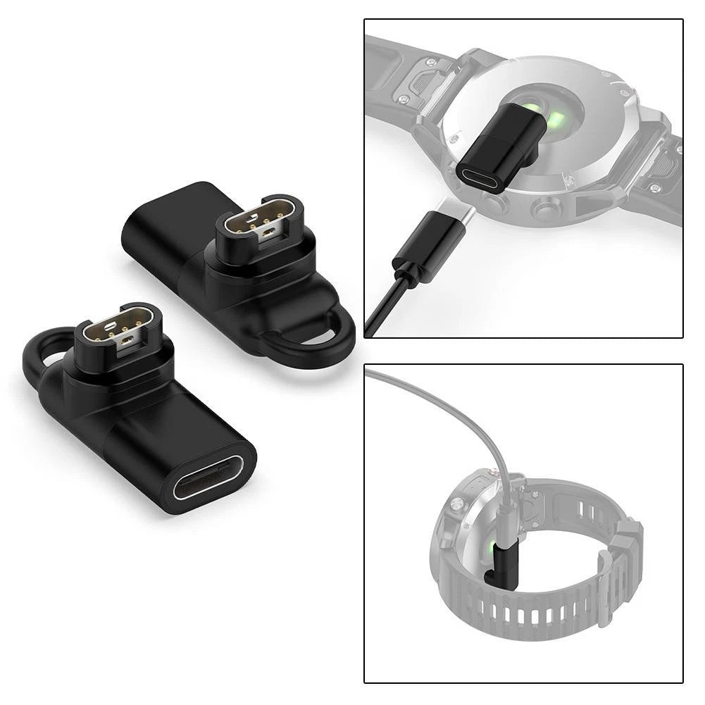 Type C/micro Watch Charger Charging Adapterfor Garmin Fenix 7/7s/7x