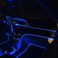 1.5mm~ 4mm 1m Car Home Led Lighting Decoration Pmma Side Glow Fiber
