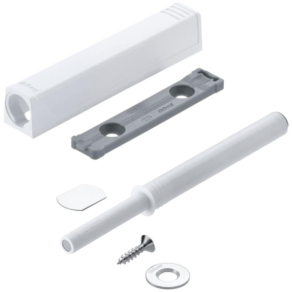 Blum Tip-on Set Magnetic Push to Open for Large Doors + Adapter White