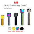 M6 Titanium Allen Cap Head Bolts Washer Stem Caliper He