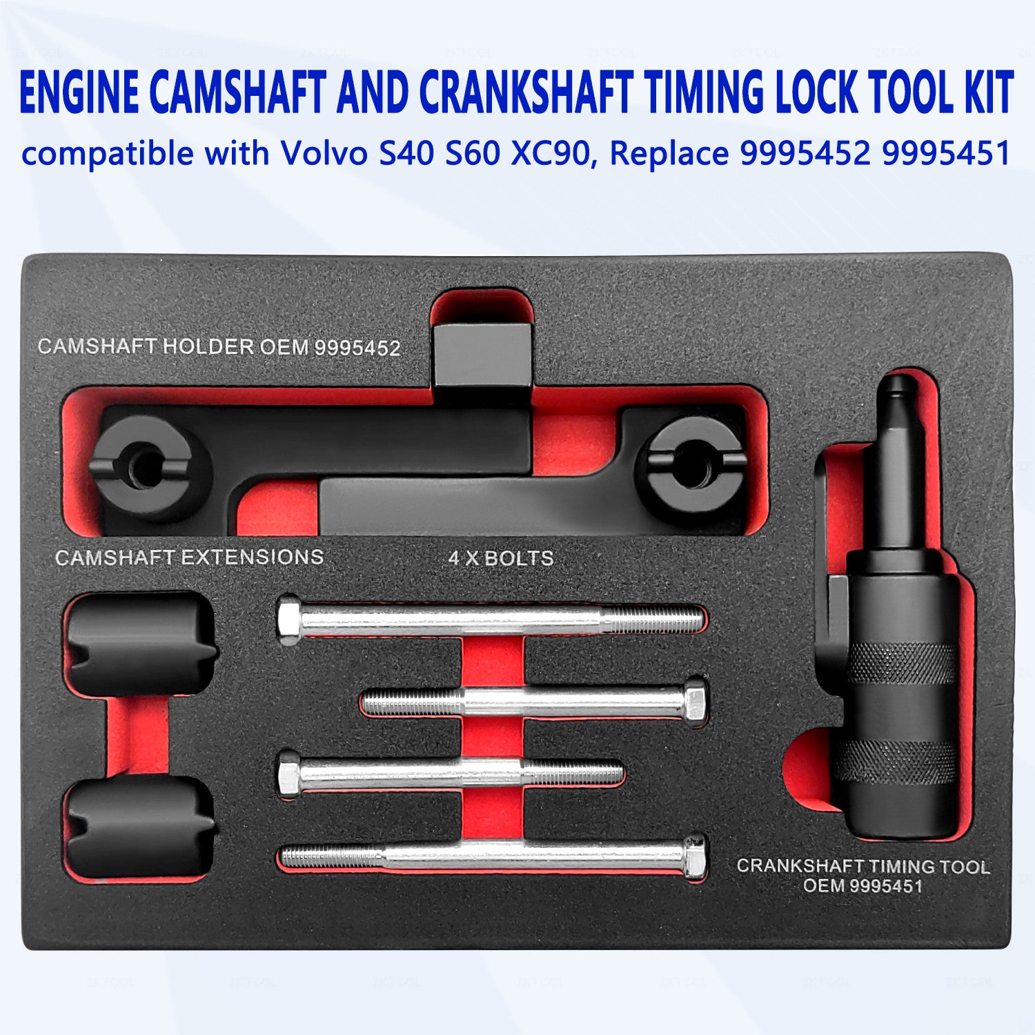 Engine Camshaft Timing Lock Tool Kit for Volvo