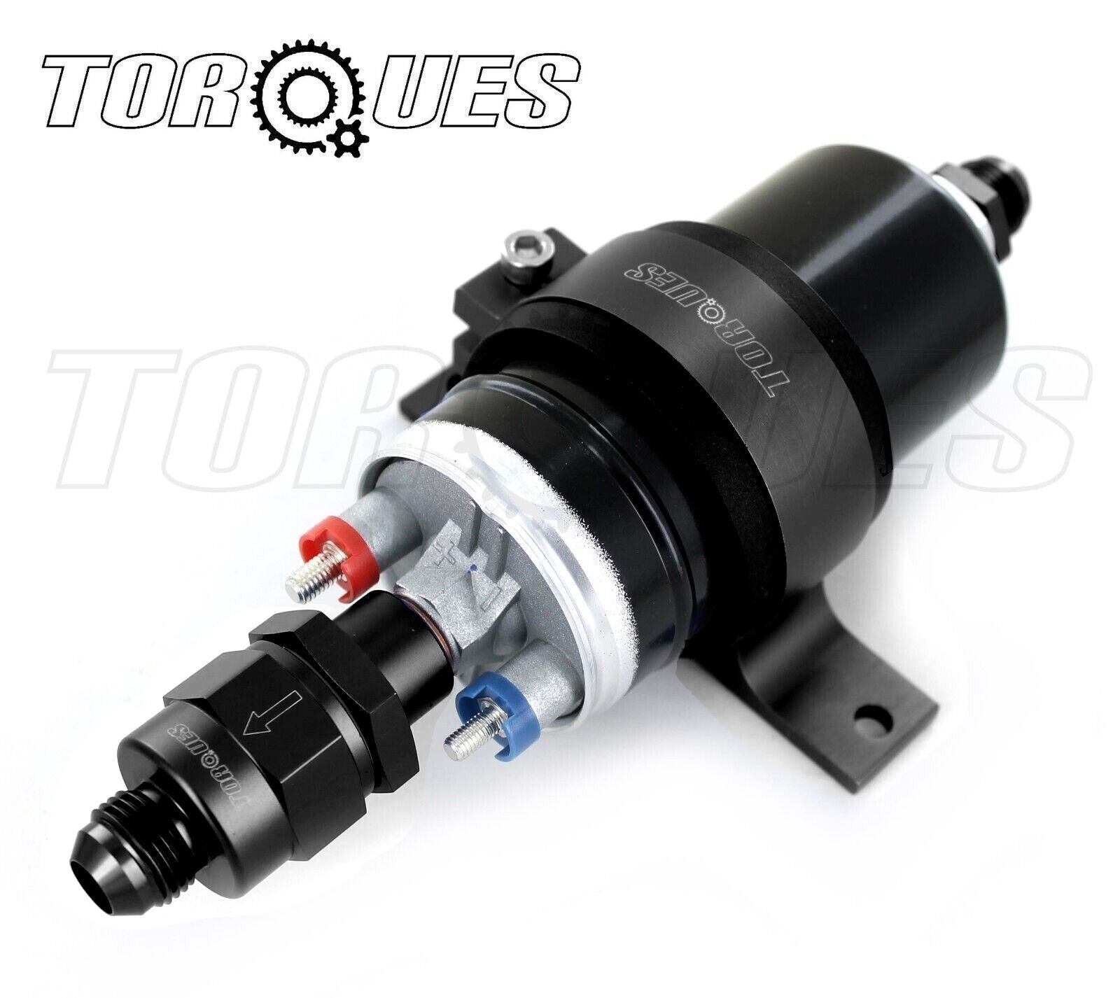 Sytec Hi OTP044 Fuel Pump AN-8 Check Valve Outlet/ AN-8 Inlet +Cradle