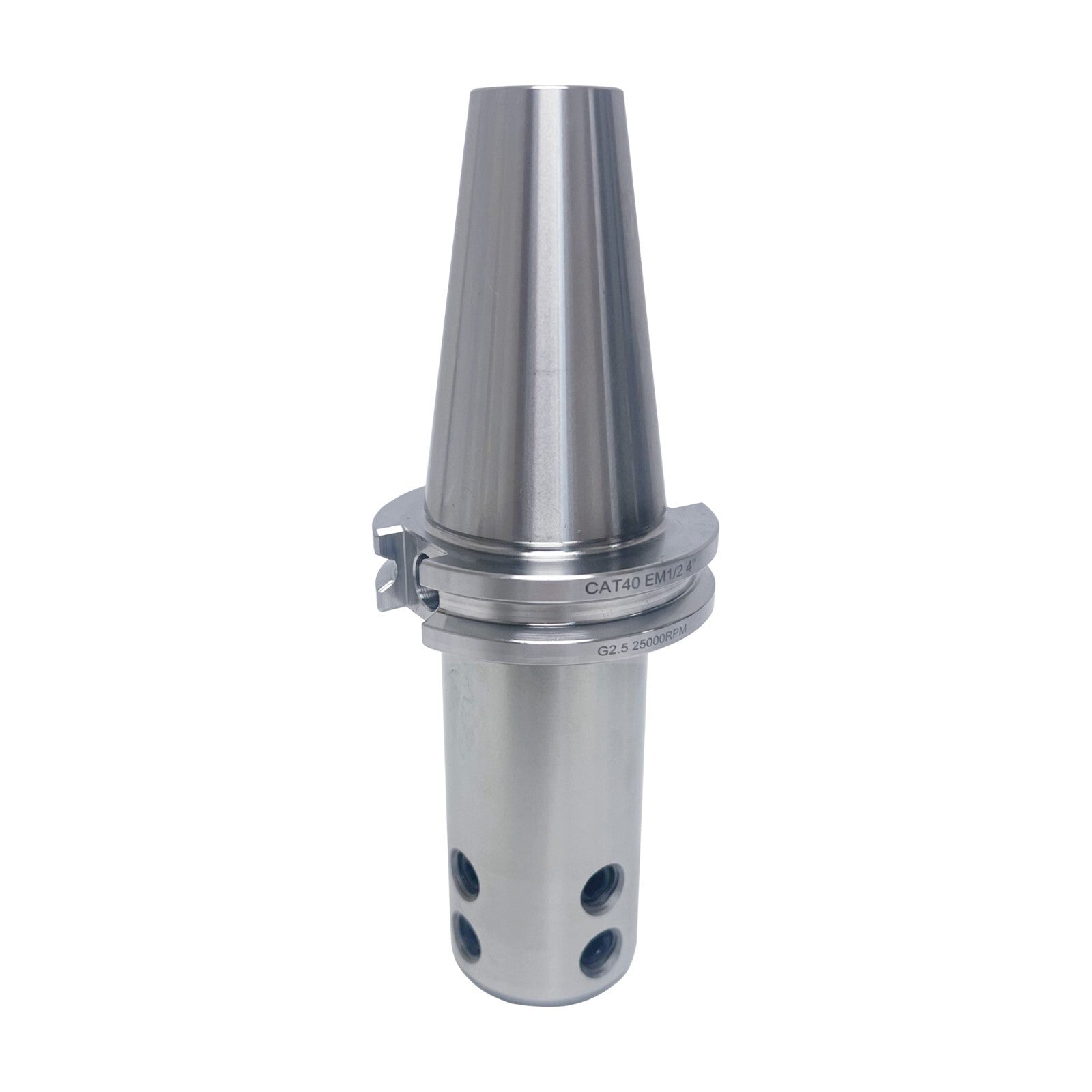 1pcs CAT40 1/2"X4.0" End Mill Tool Holder G2.5 25000rpm Tir0.0001"