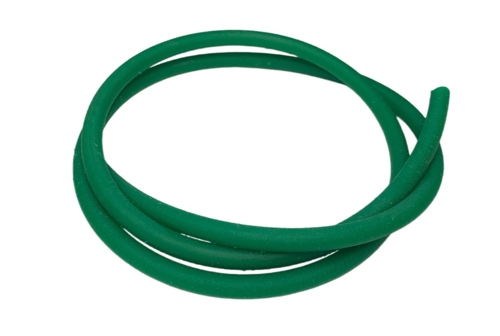8mm Round Drive Belting 1 Metre Long Polyurethane Green Textured Heat