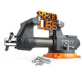 PONY 6" Heavy Duty Bench Vise 8800LBS Clamp Force