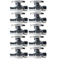 XFITTING 1/2" PEX-B x 3/8" OD Valve 10 Pack