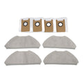 Replacement Mop Cloth And Dust Bags For Airrobo Gt21 Robotic Vacuum