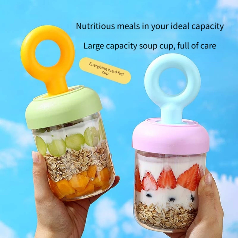 500ml Portable Salad And Yogurt Cup With Leak Proof Technology And