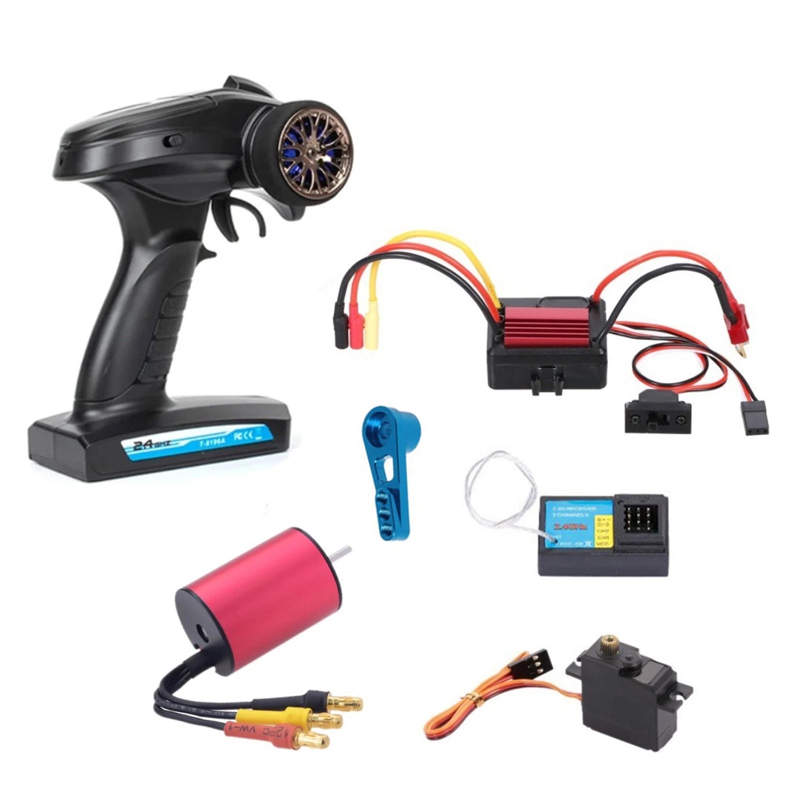 Rc Car Remote Control&brushl<wbr/>ess Motor Esc For | Built Supply Co