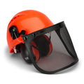 TR Industrial Forestry Safety Helmet and Hearing Protection System Orange by TR Industrial