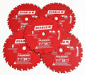 5 DIABLO 7-1/4" CARBIDE TIP CIRCULAR SAW BLADES 24T 24 TOOTH FRAMING D0724 FREUD