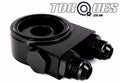 Torques Thermostatic Oil Sandwich Plate Kit Black (10AN AN-10) 3/4