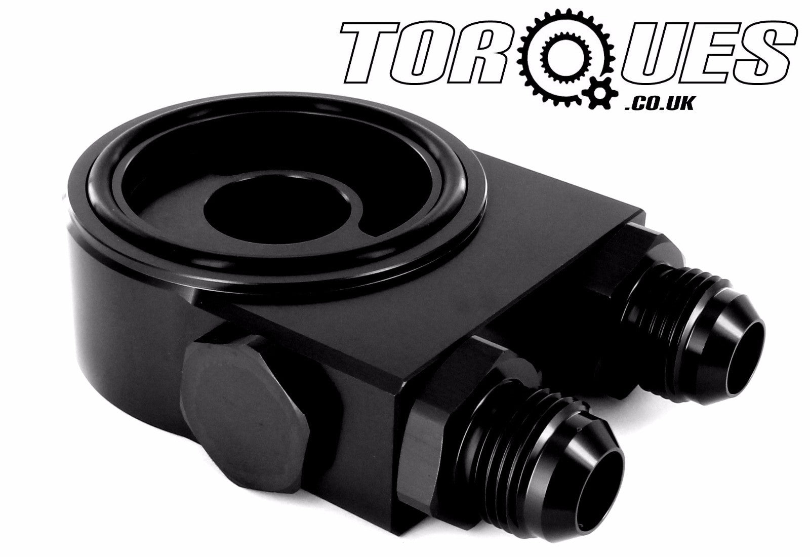 Torques Thermostatic Oil Sandwich Plate Kit Black (10AN AN-10) 3/4