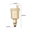 Automatic Air Bleed Valve For Hydronic Heating 38 Inches Long