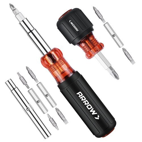 ARROW 11-in-1 Multi-Bit Screwdriver Set by ARROW