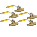 XFITTING 1/2" Pex B Male Ball Valve - 5 Pack
