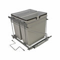 Salice 21" Soft Close Heavy Duty Recycle Waste Trash Pull Out Gray