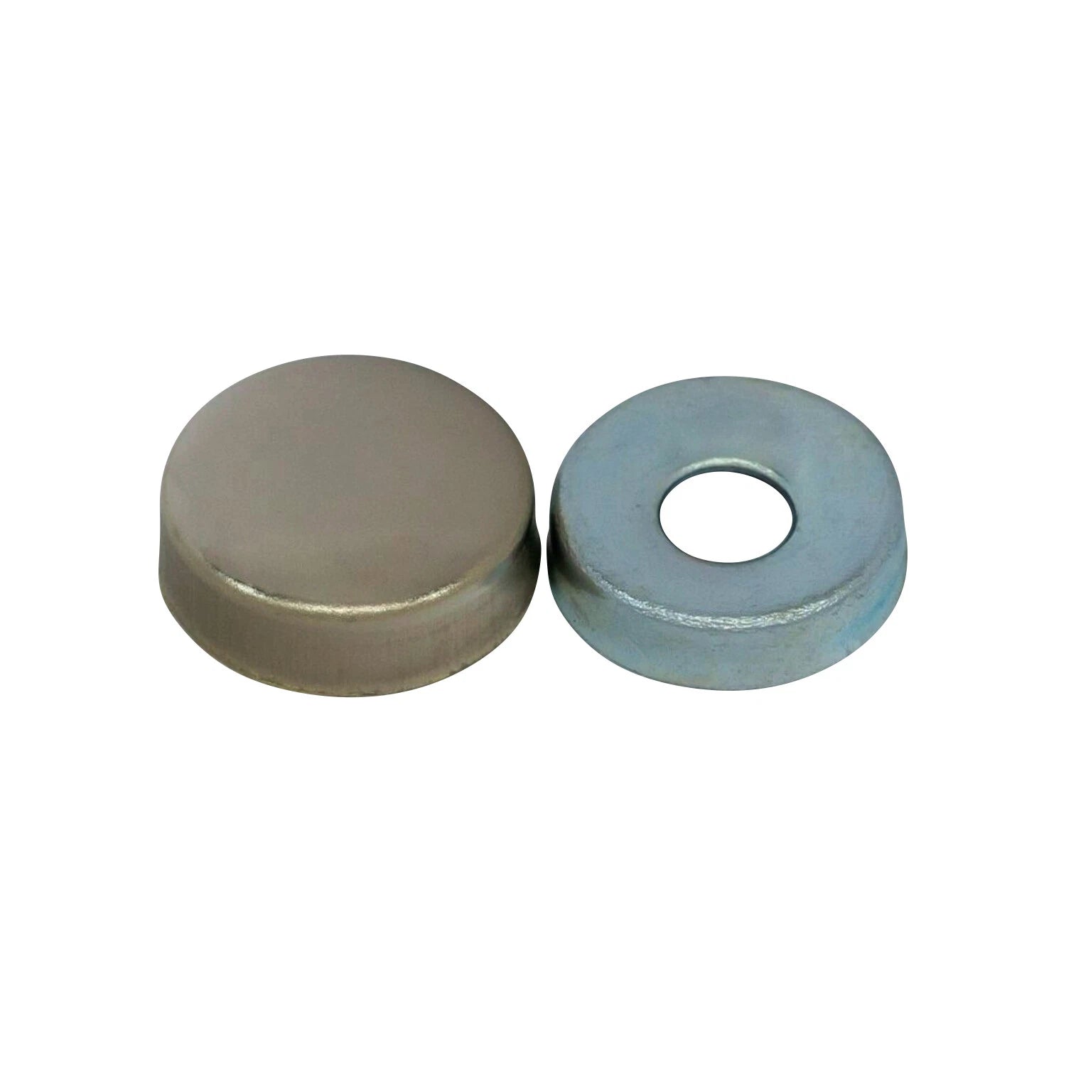 Metal Screw Cover Cap For #6 And #8 Size Nickel Finish 15/32" (12 Mm)