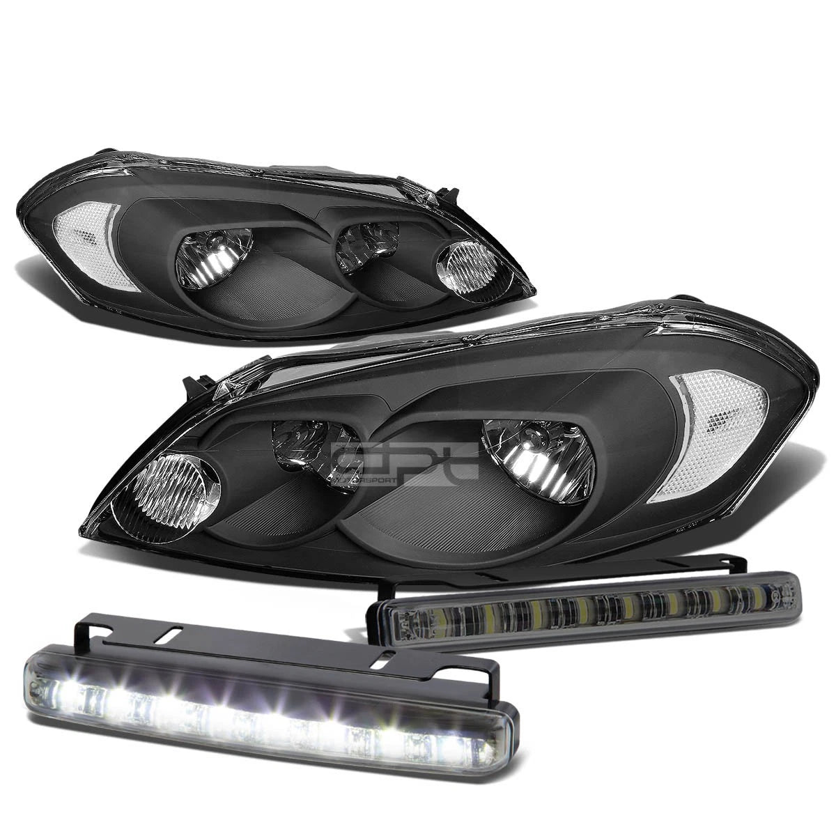 Black Housing Clear Headlight+corn<wbr/>er | Built Supply Co