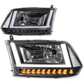 Fit 09-24 Ram 1500 Black/clear U-LED Drl Drl | Built Supply Co