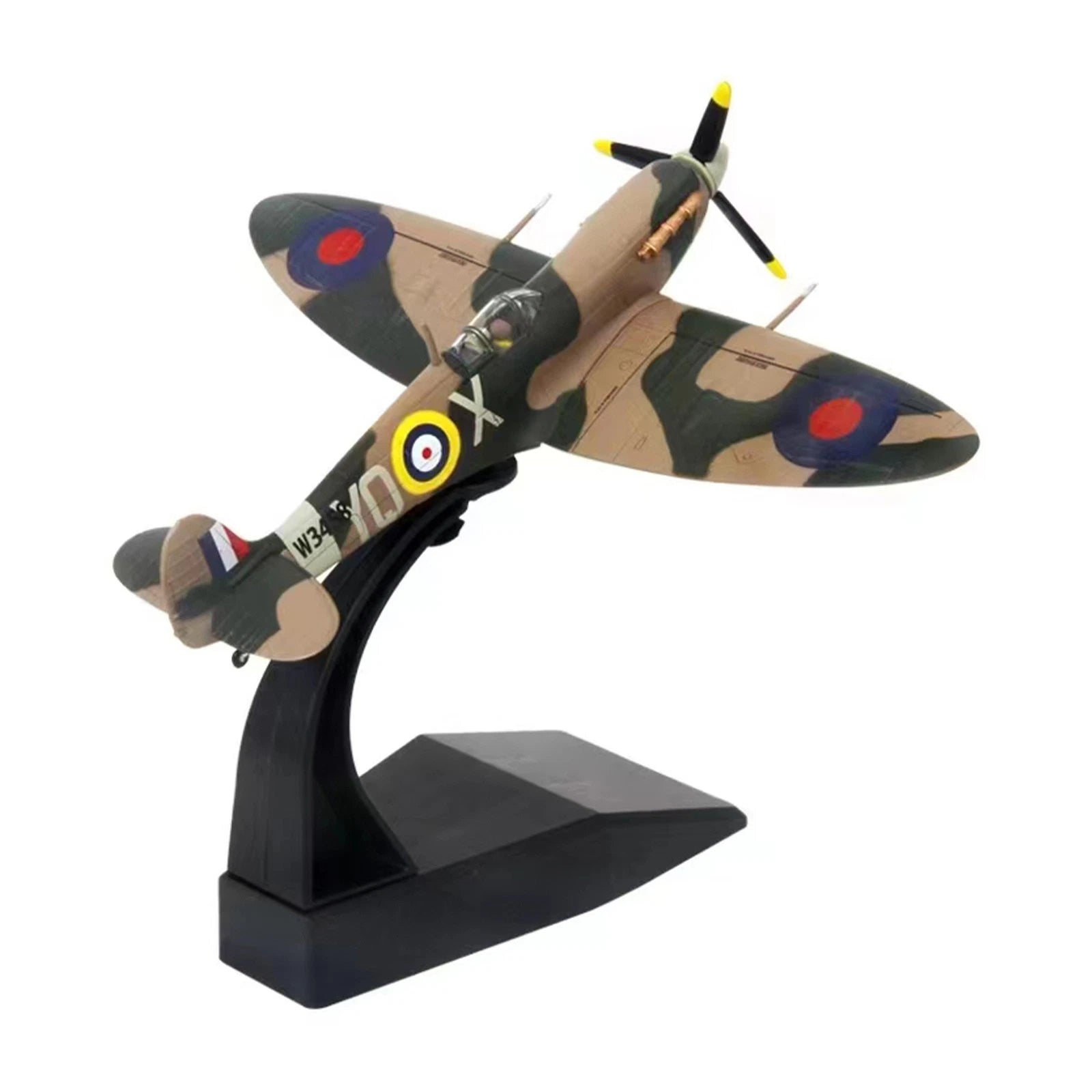 13cm Alloy 1:72 Wwii Uk Mk Simulation Military Fighter Aircraft Model