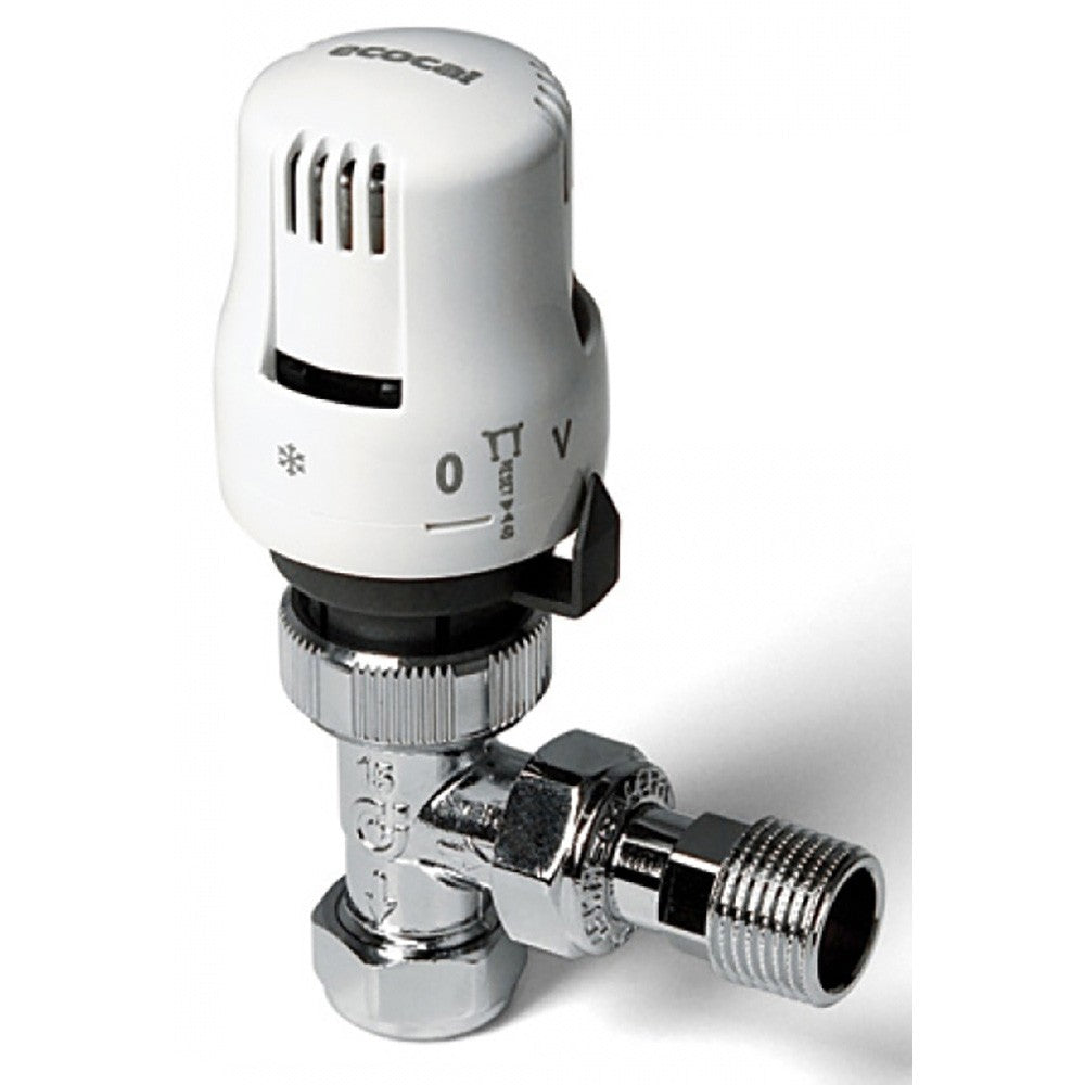 Altecnic Caleffi ECOVAL 10mm Angled Thermostatic Rad Valve