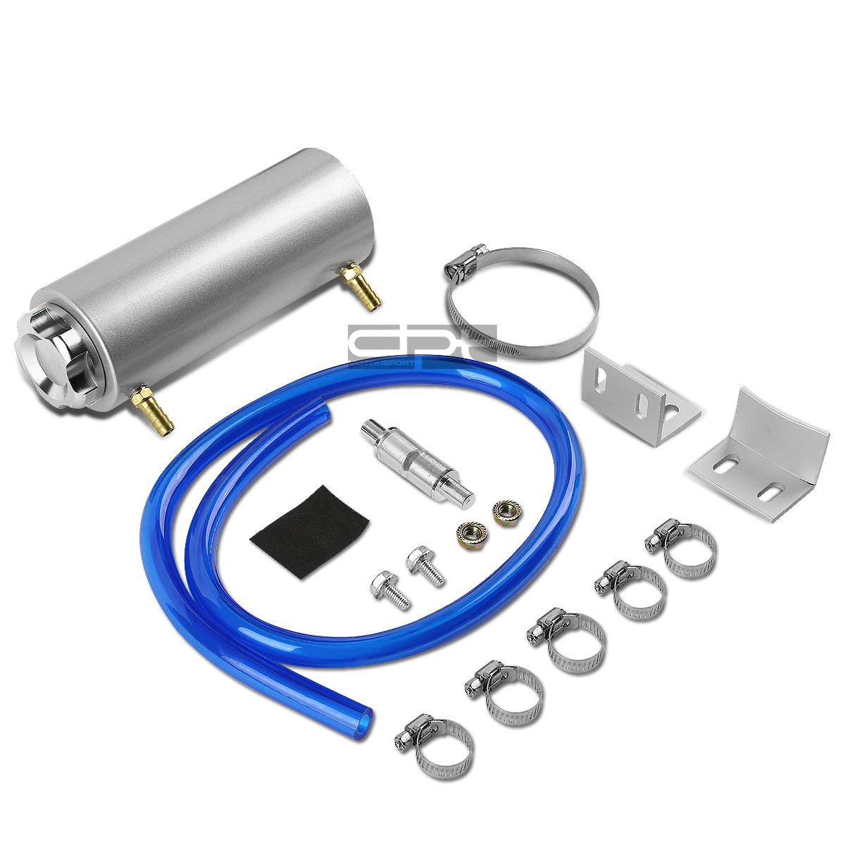 7.25" X 2.5"rounded Aluminum Performance Oil Catch Tank/can
