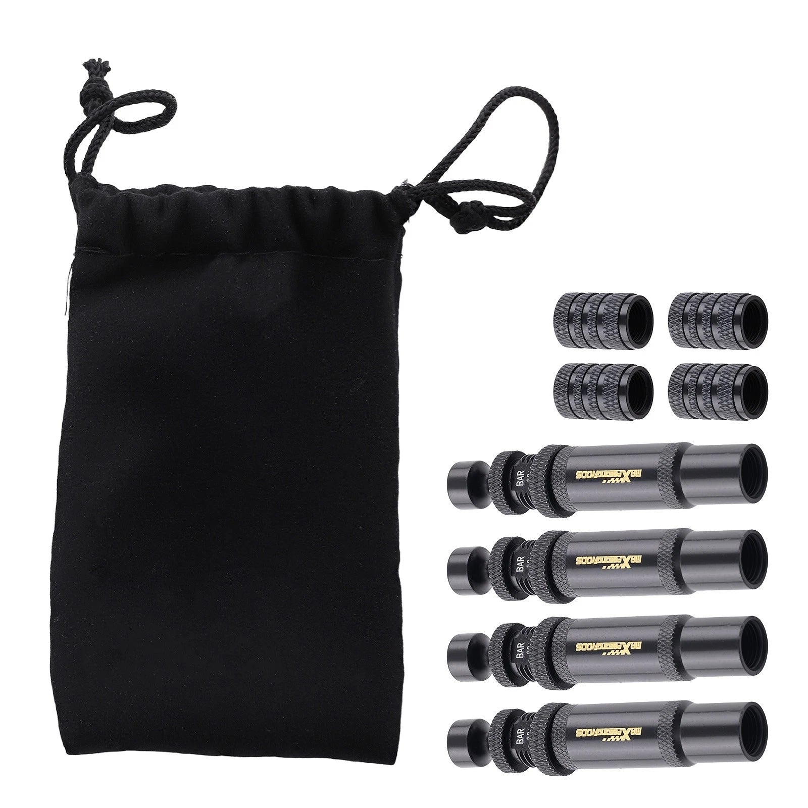 Adjustable Auto-Stop Tire Deflator for 4x4 10-30 PSI Off-Road Valve Kit