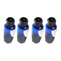 Nl4fc Speaker 4 Pole Cable Plug Connector For Audio Speaker