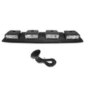 4X4 Black Frame Clear Lens Off-Road Roof Mounted Cab Fog Lights Lamp