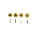 4*brass 12mm Wheel Hex Extended Adapter For 1/10 Rc Car Axial Scx10