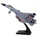 1:100 J-15 Alloy Fighter Aviation Aircraft Airplane Model With Sound