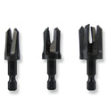 Snappy Tapered Plug Cutter Chamfered Made In Usa Quick Hex Shank 1/4,