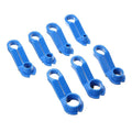 7pc Plastic Angled A/C Fuel Line Quick Release Coupling Disconnect