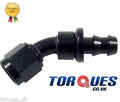 AN-12 (-12JIC AN12 12AN) 30 Degree Push-On Socketless Hose Fitting