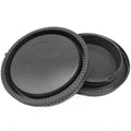 Replacement Camera Body Front Cap+rear Lens Cap For Sony A5000
