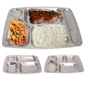 Stainless Steel Snack Tray Perfect For Camping School And Picnics