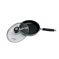 9-1/2" Nonstick Frying Pan With Lid, Dishwasher And Oven Safe Skillet