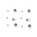6 Sets Casing Clamps Tab & Screw For Watch Movement Eta 2824 2834