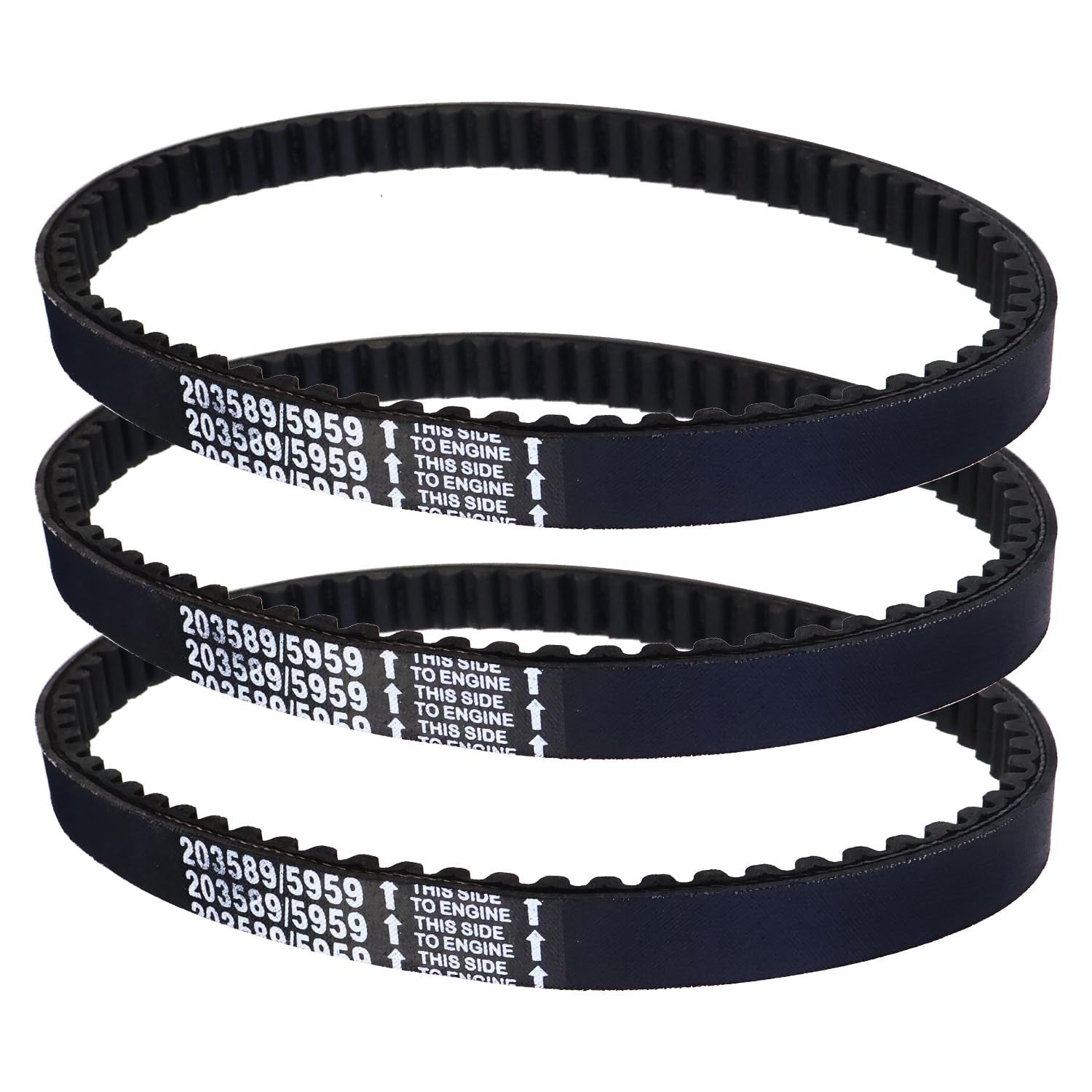 30 Series Go Kart Drive Belt for 212Cc 196Cc 6.5Hp Coleman KT196 CK196